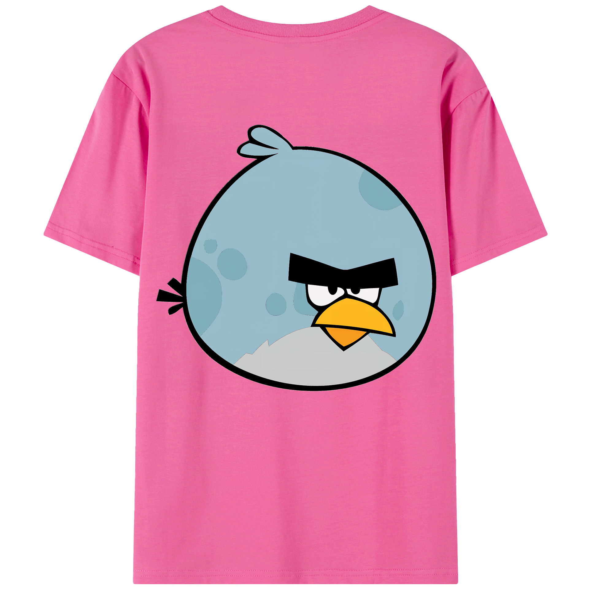 （画像用） Angry Birds アングリーバード レディース半袖Tシャツ(バックプリント)